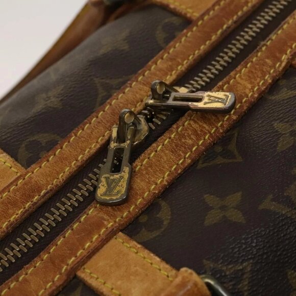 LOUIS VUITTON Monogram Sac Sports Boston Bag M41444 LV Auth 116580 - Picture 13 of 16